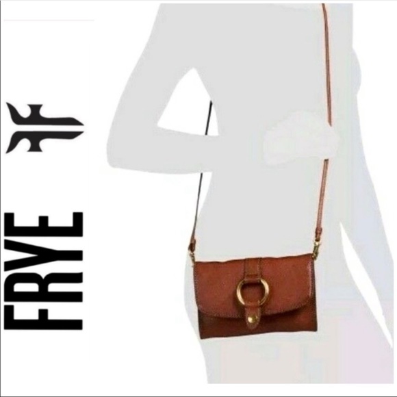 Nwt Frye Ring Cognac crossbody - Picture 8 of 8